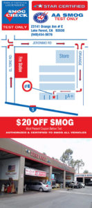 AA Smog Test Only (Car Test Only center)